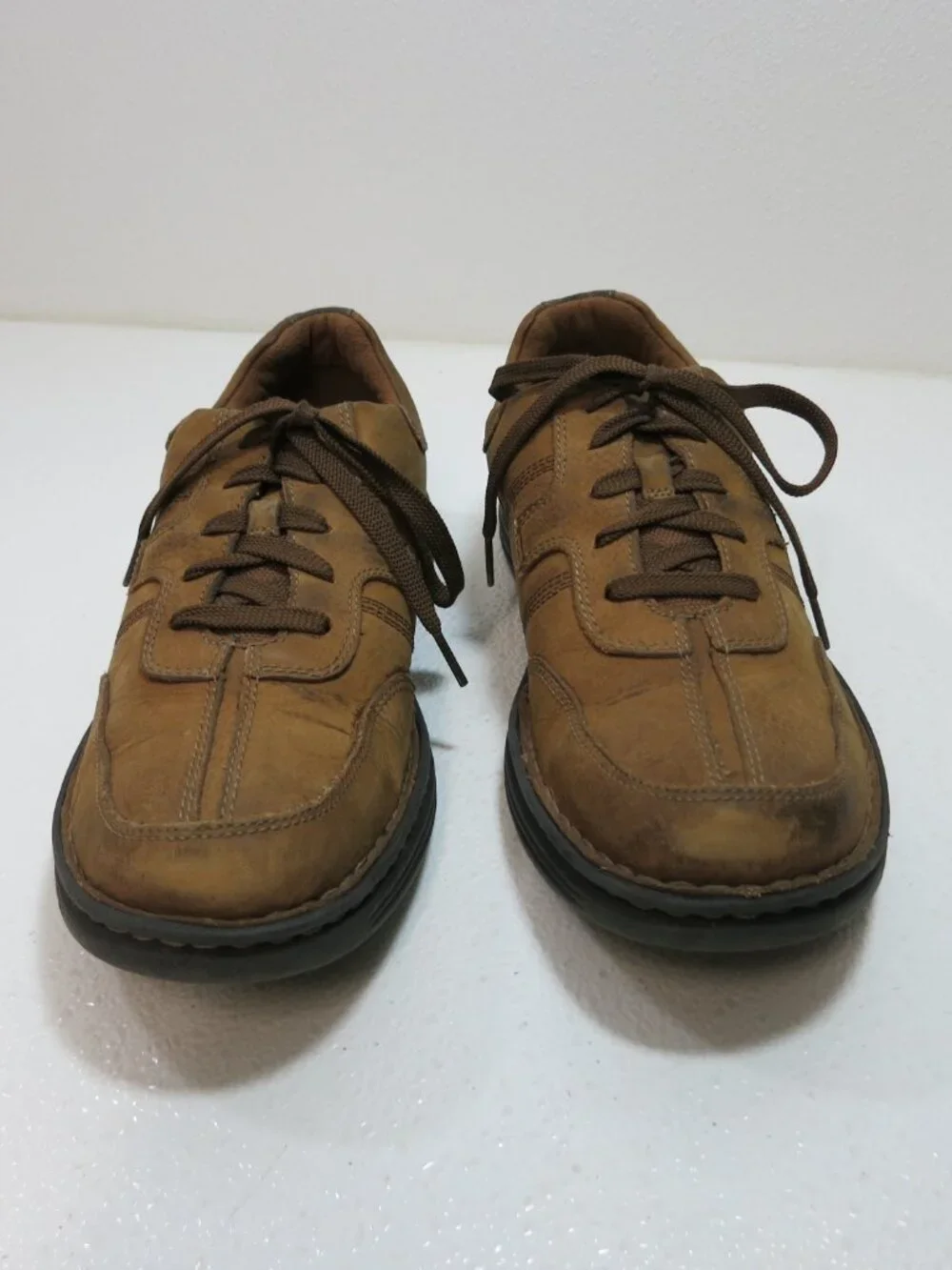 Dunham New Balance Leather Casual Comfort Footwear Oxfords Shoes Sz 9.5 D